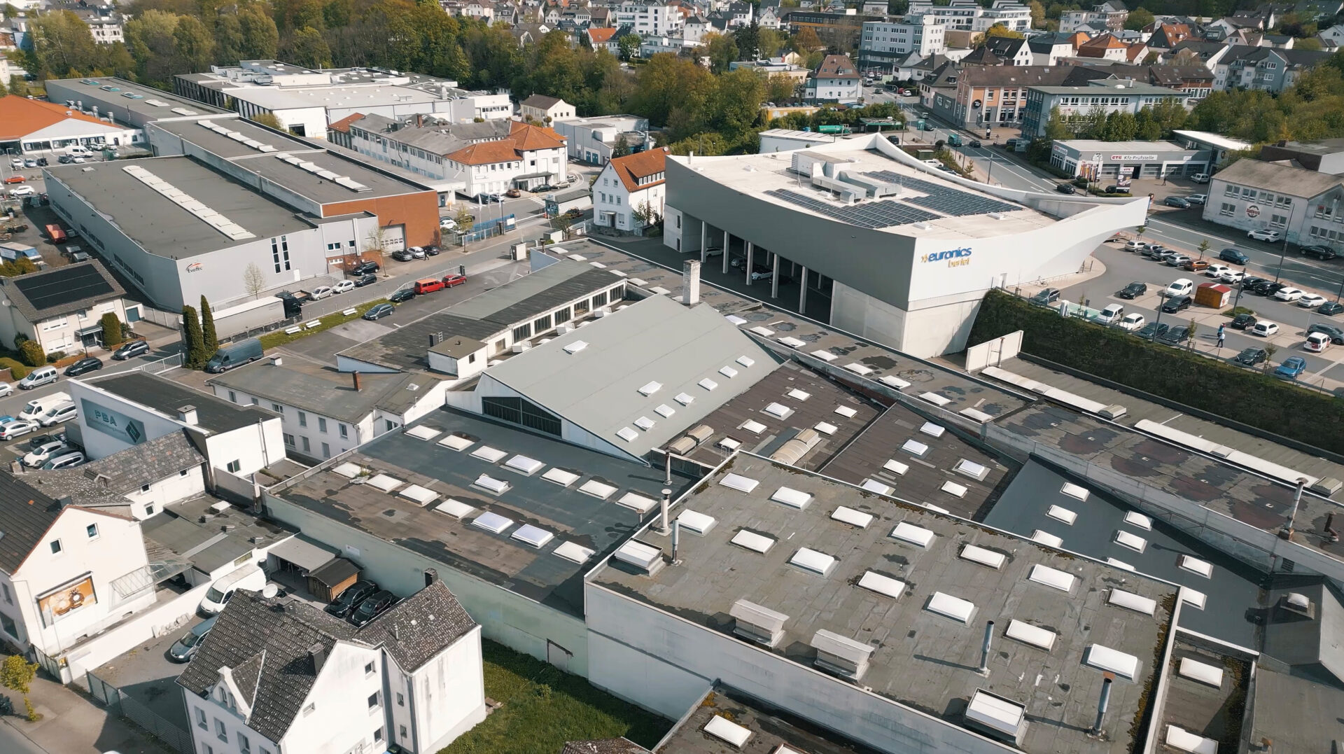 Evotec GmbH iz zraka – proizvodna lokacija Arnsberg